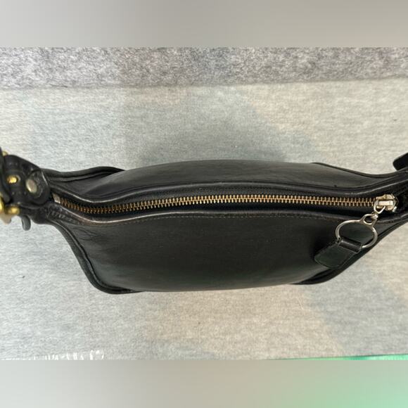 Coach Vintage Leather Purse 9950 Black Janice Legacy Bag unlined - Picture 7 of 9